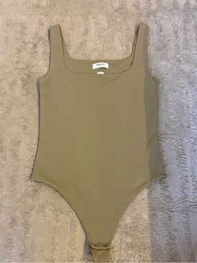 Aritzia Olive Bodysuit